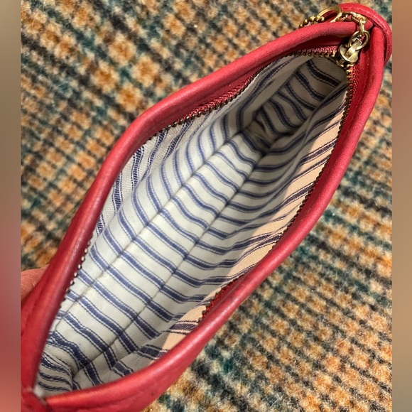 Coach 80s Red Chunky Case Wallet #7165 - Picture 7 of 8